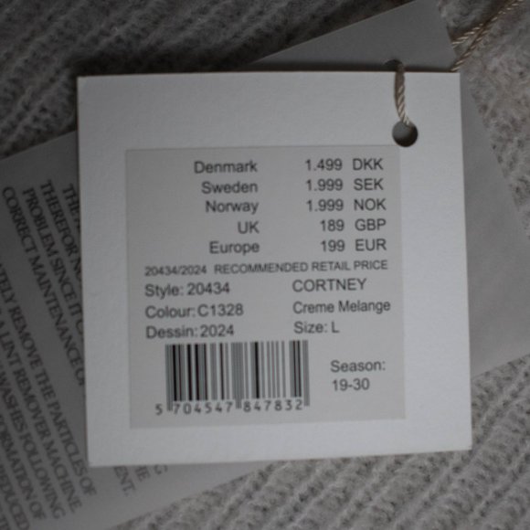 Baum und Pferdgarten Cortney Wool Knit Balloon Sleeve Sweater - Picture 4 of 6